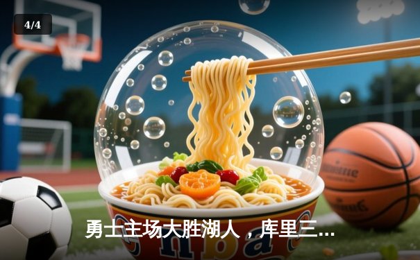 勇士主场大胜湖人，库里三分雨浇灭对手反扑势头 - 4